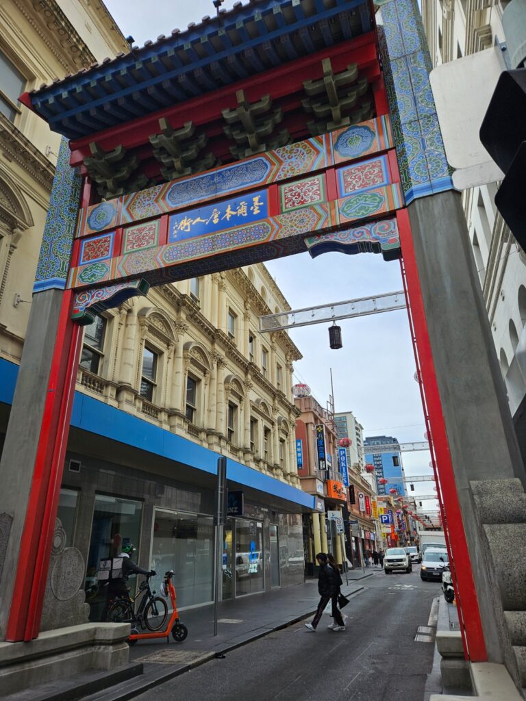 Chinatown Melbourne  sights before Run Melbourne Half Marathon