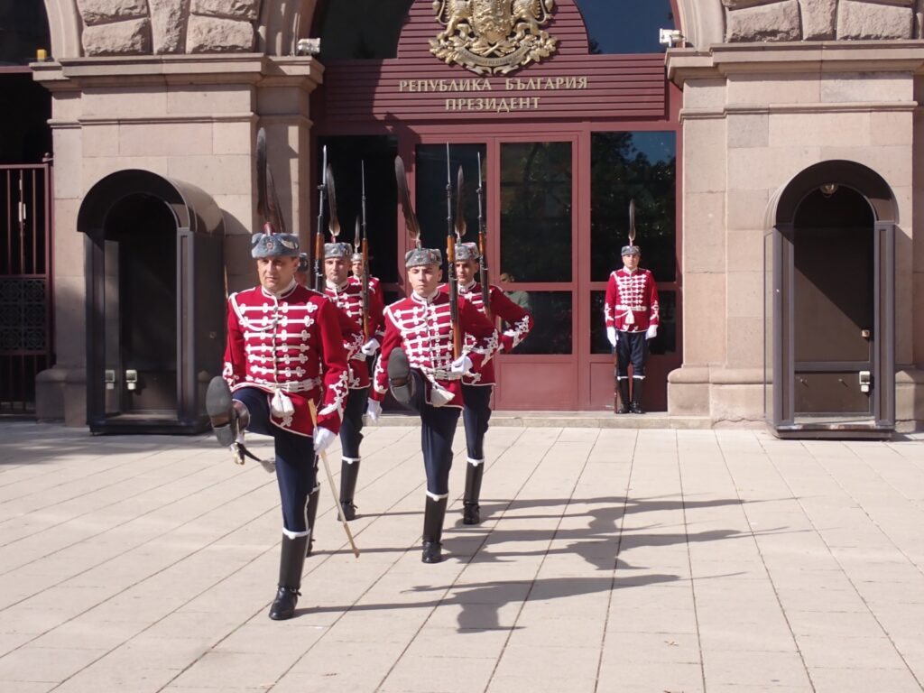 Bulgarian soldiers in Sofia