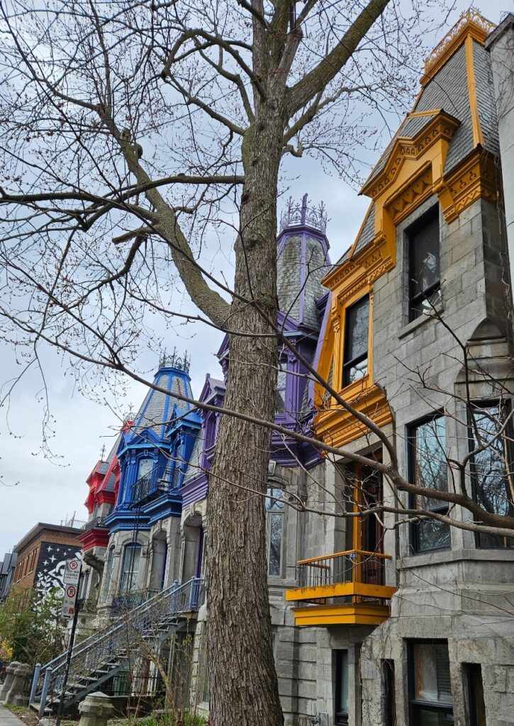 Quintaessential Montreal: the houses in Mile End