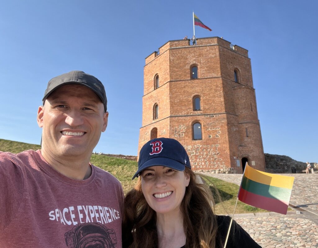 Landmarks in Vilnius for the Vilnius Marathon weekend 2024