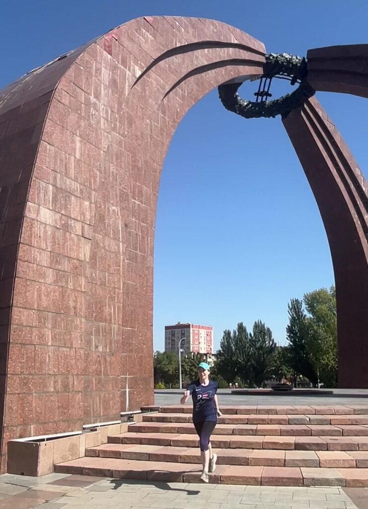 Running in Bishkek in 2024
