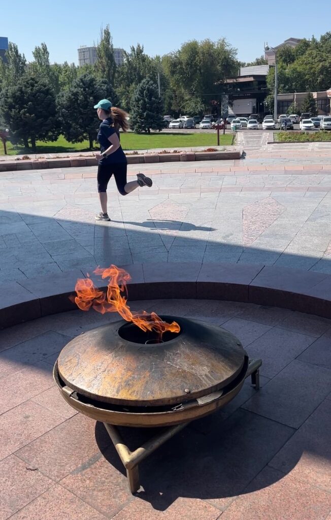 Running in Bishkek in 2024