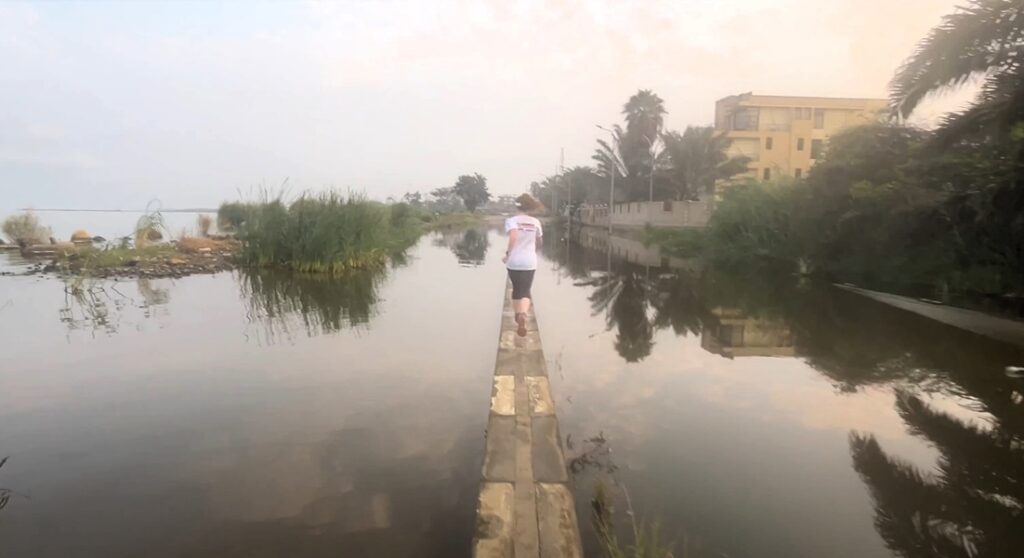 Running in Bujumbura in Burundi in 2025