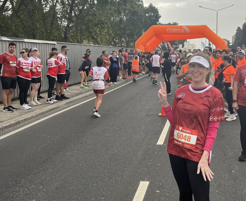 Running 5k in La Valetta Marathon 2025