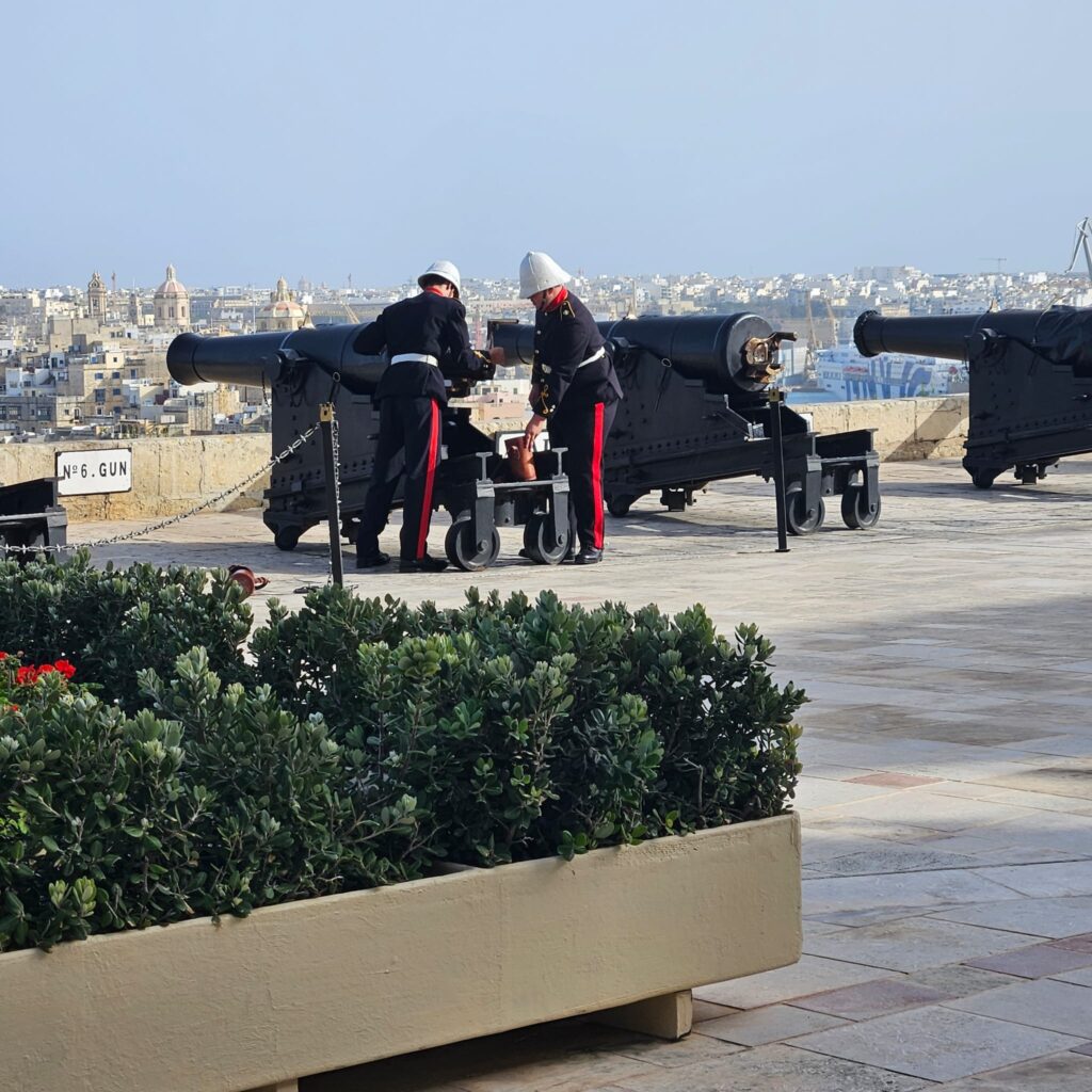 La Valletta before the La Valetta Marathon in 2025
