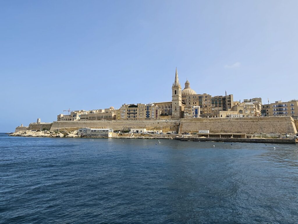 La Valletta before the La Valetta Marathon in 2025