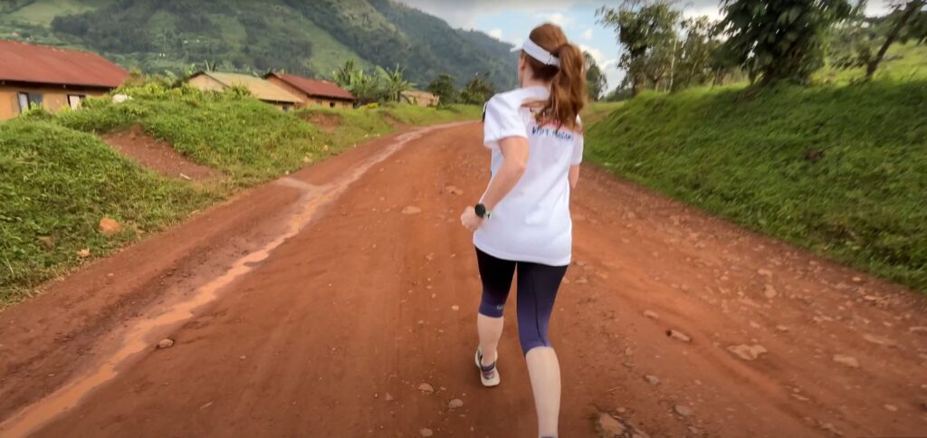 Run in Bwindi Impenetrable Forest in Uganda after the Marathon in June 2025