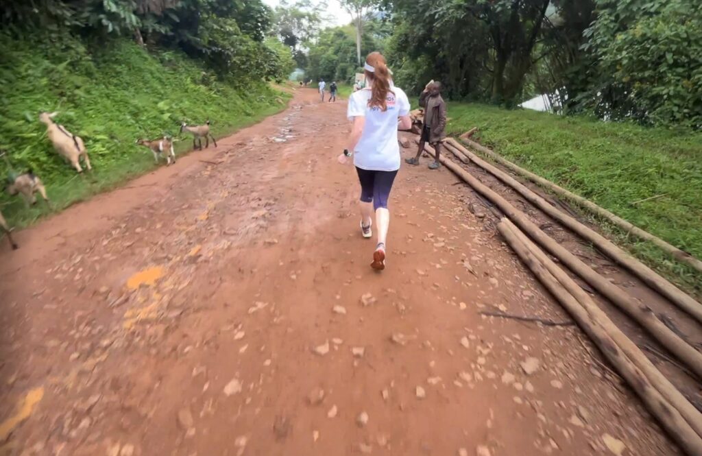 Run in Bwindi Impenetrable Forest in Uganda after the Marathon in June 2025