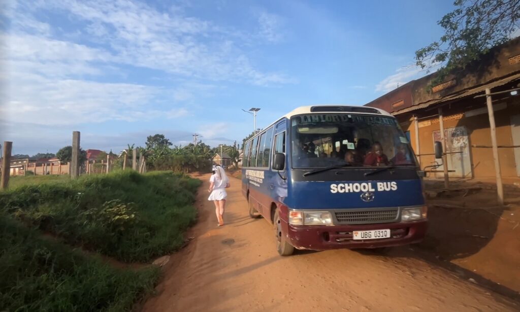 Running the UgandaMarathon in Masaka in May 2025