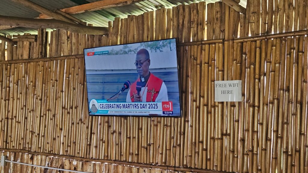 Marty's Day on TV in Uganda on June 3rd, ceremony at Namugongo