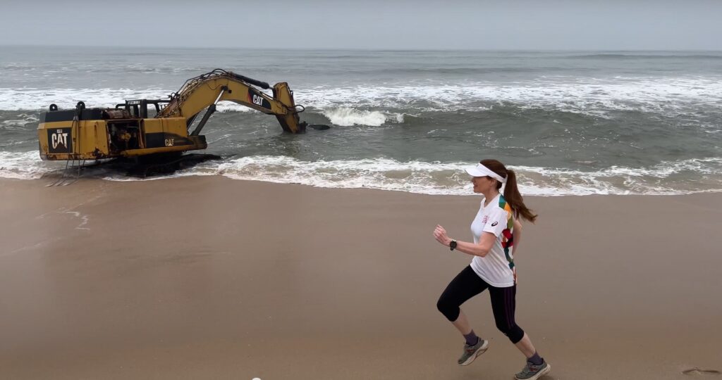 Running in Pointe Noire, Republic of the Congo, 2025