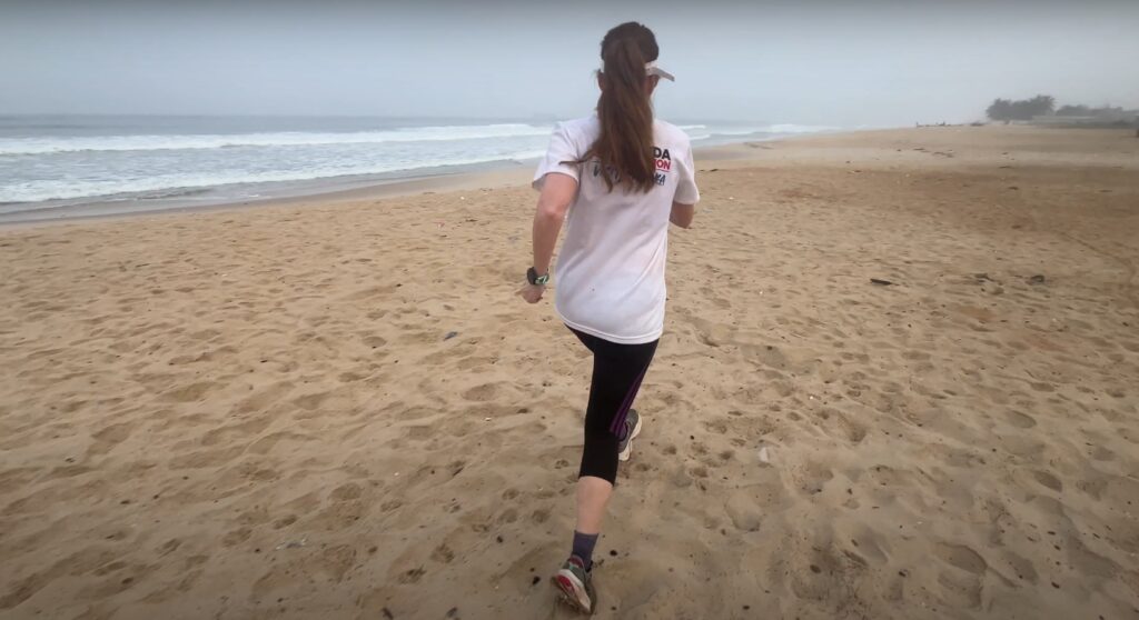 Running in Pointe Noire, Republic of the Congo, 2025