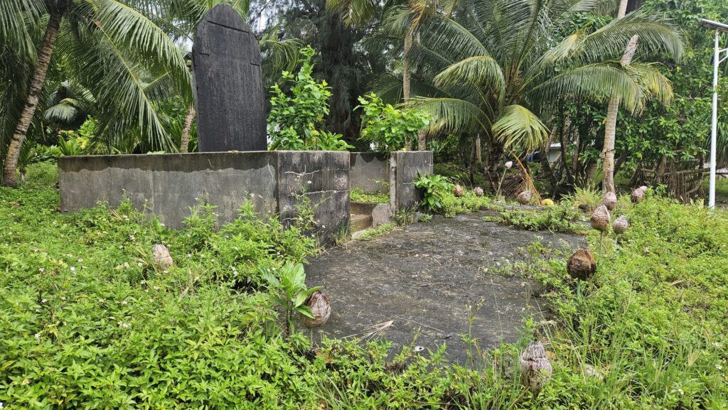 Selected images of the Majuro Atoll in the Marshall Islands. September 2025. Typhoon Monument.