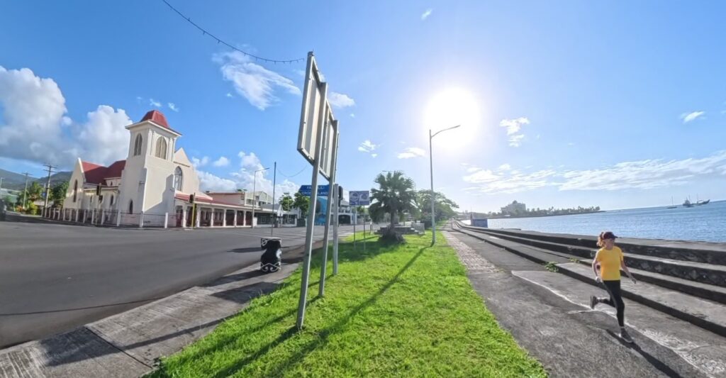 Iconic images of Samoa in 2025 during our run in Apia in August. Two recommended routes for runinng. The CCCS.