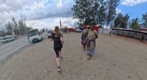 Running in Mount Hagen, PNG