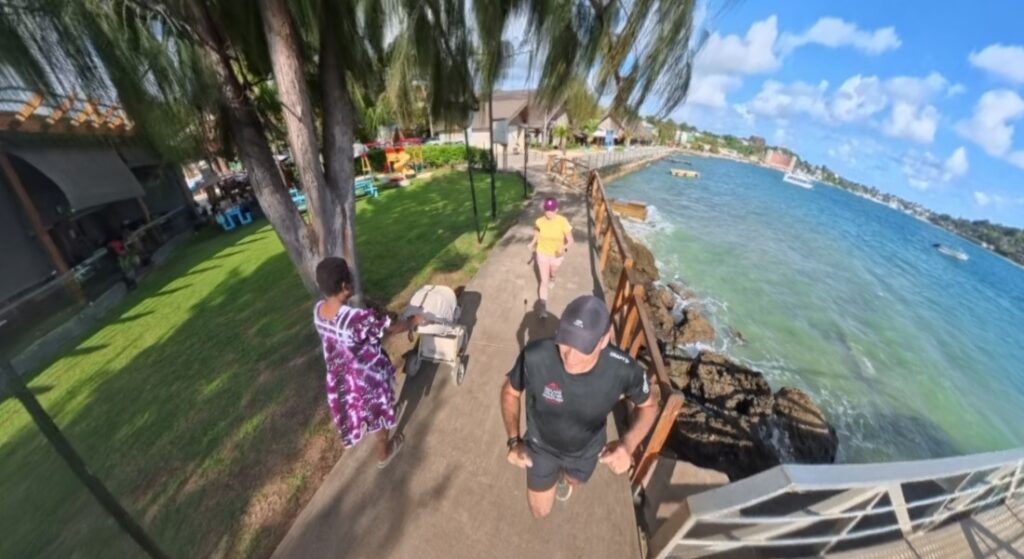 Running in Port Vila in Vanuatu in 2025
