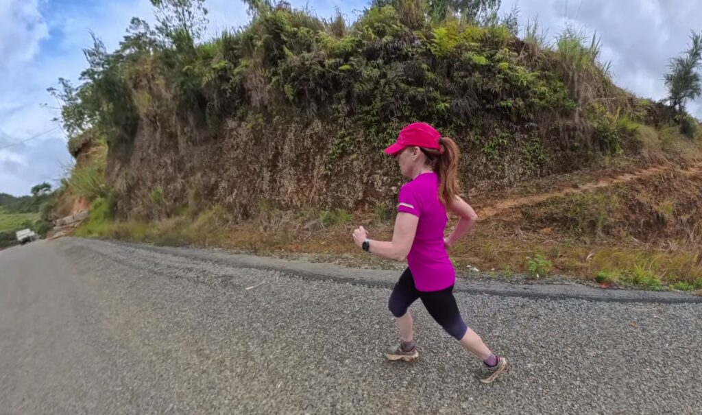 Running in Mount Hagen, Papua New Guinea. Recommended 7 k run.