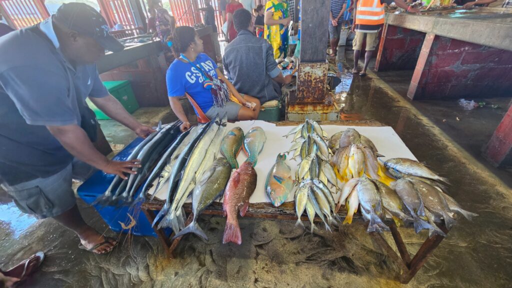 Images of Port Moresby in PNG, Papua New Guinea, for our tourism and running recommendations. Koki Fish Market.