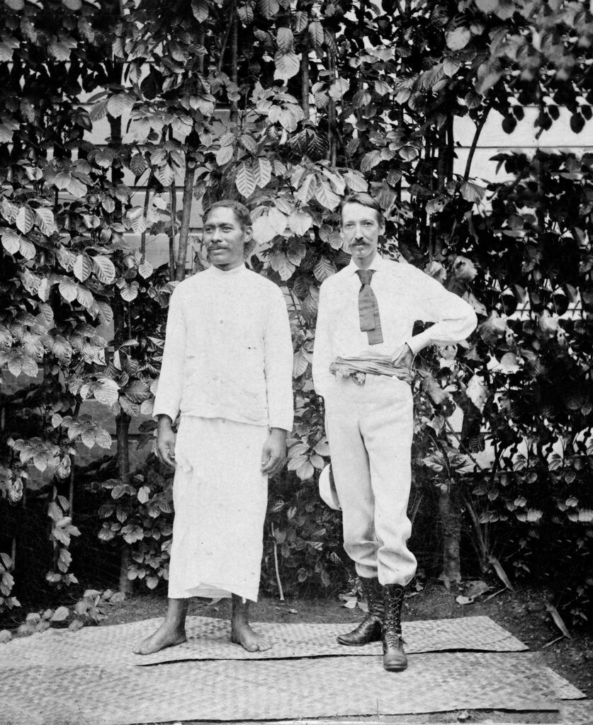 Robert Louis Stevenson in Samoa