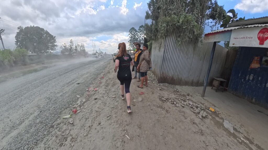Running in Mount Hagen, Papua New Guinea. 5k run in PNG.