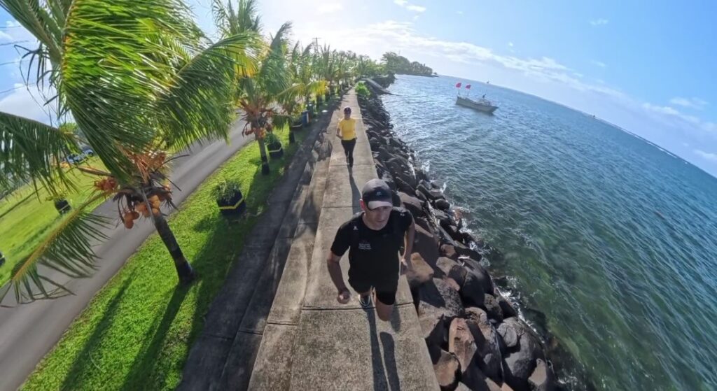 Running in Samoa in 2025