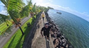 Running in Samoa in 2025