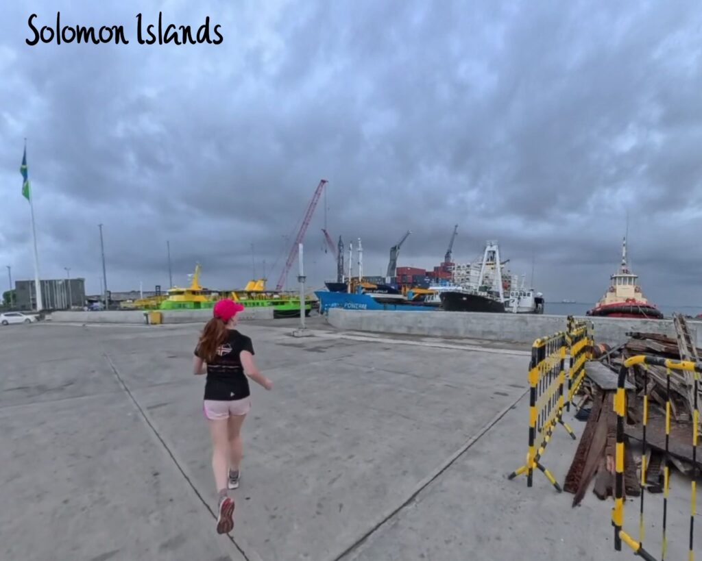 Running in Solomon Islands, 2025