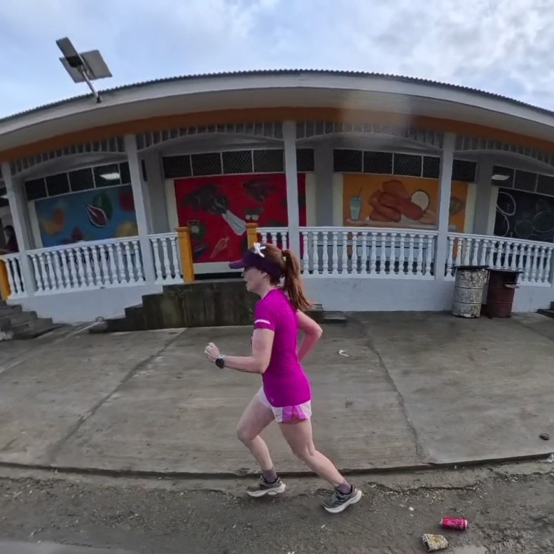 Running in Honiara, Solomon Islands, in 2025.