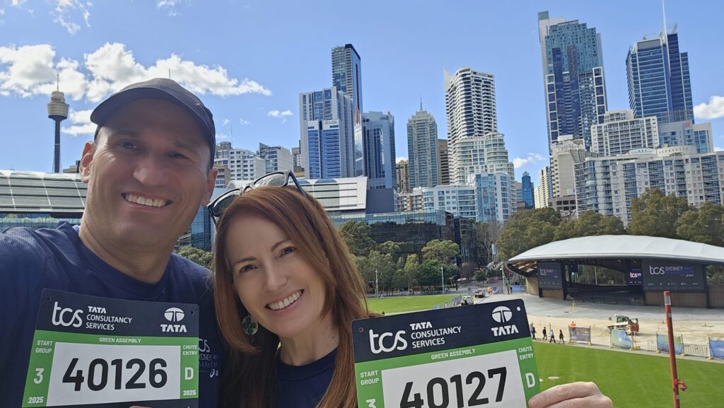The marathon Expo in the ICC for the Sydney Marathon 2025, first time it was a Major