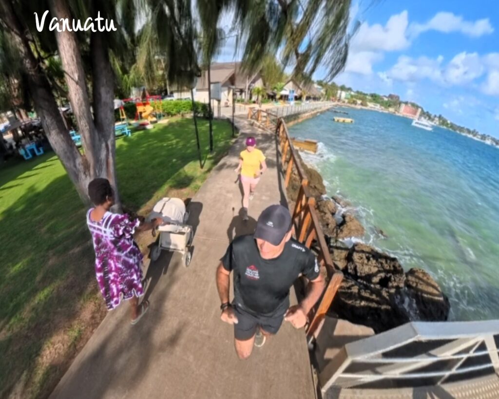 Running in Vanuatu in 2025