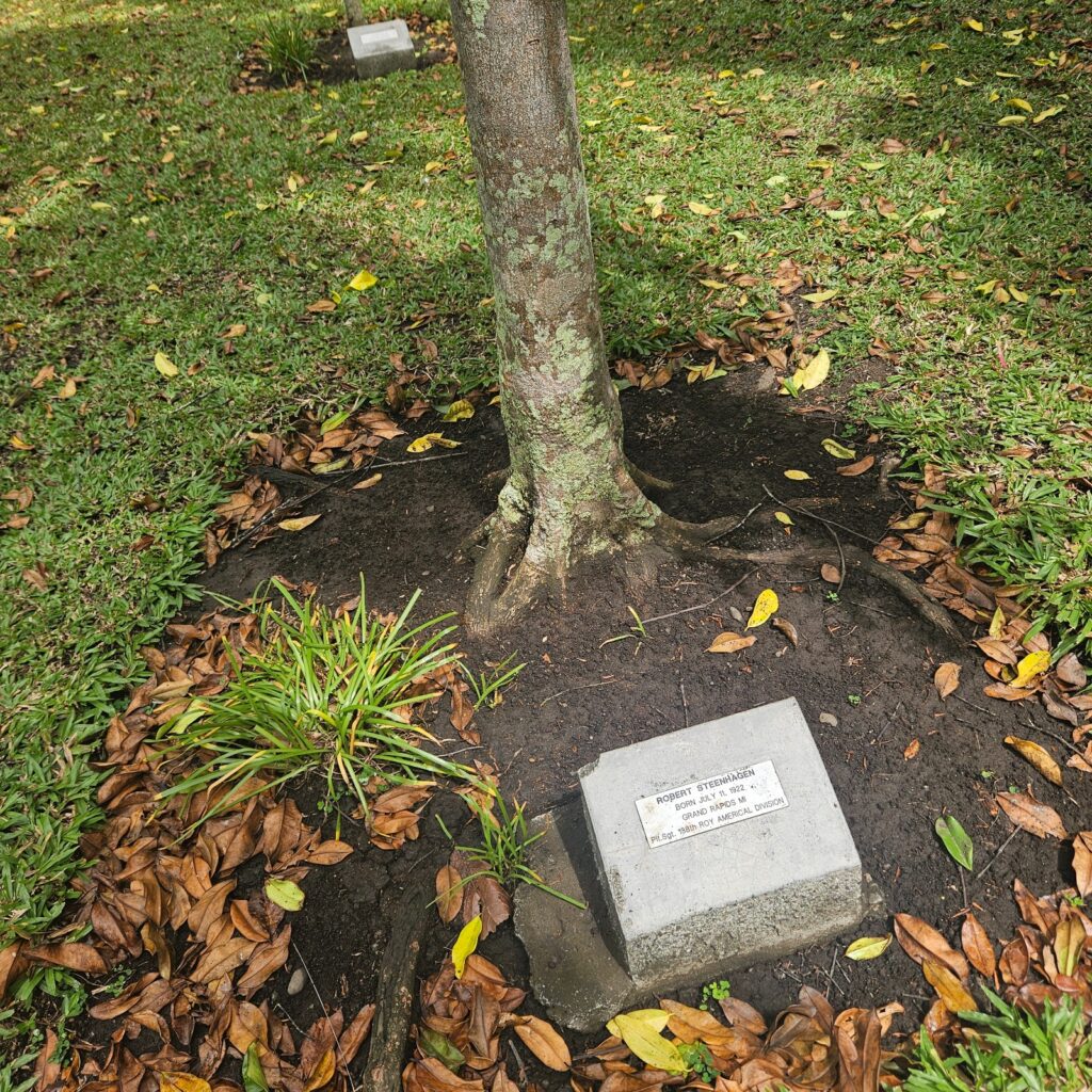 Running and travel guide for the Solomon Islands: what to see before and after your run. Memorial Garden at Guadalcanal.