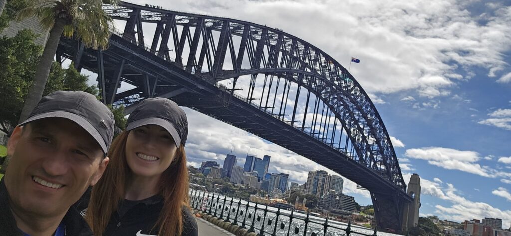 Image of Sydney during the pre-tour before the Sydney marathon 2025. 