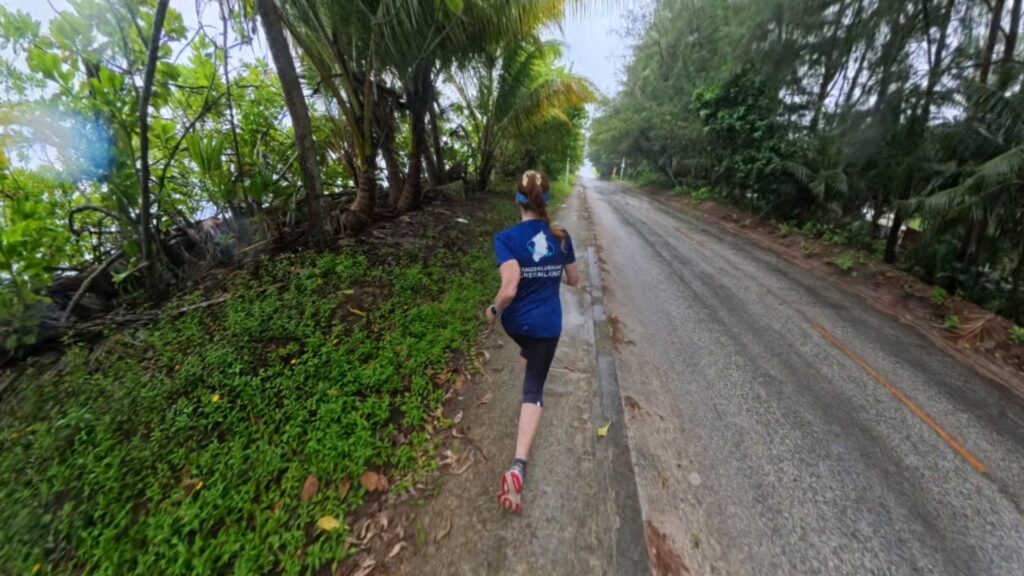 The running ginger running in the Marshall Islands in 2025