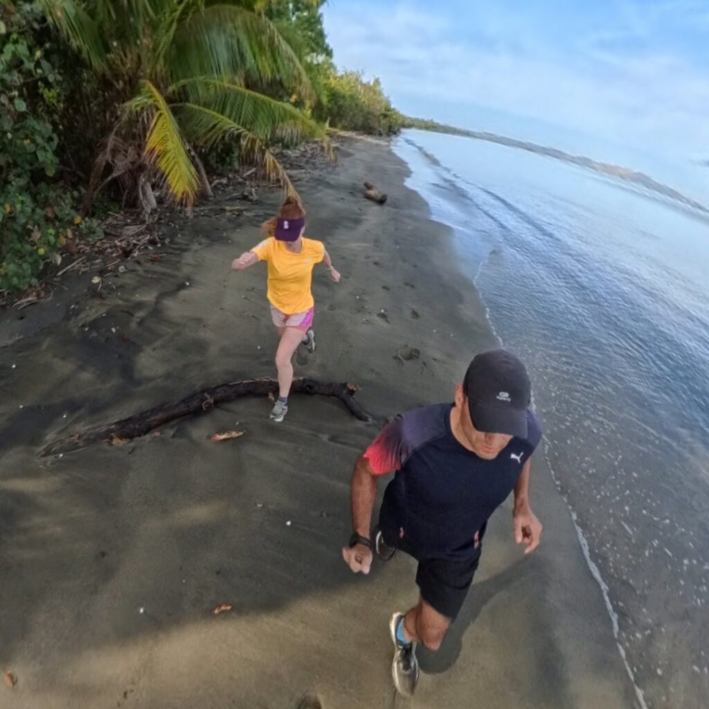The running ginger running in Sonaisali Island in Fiji in 2025