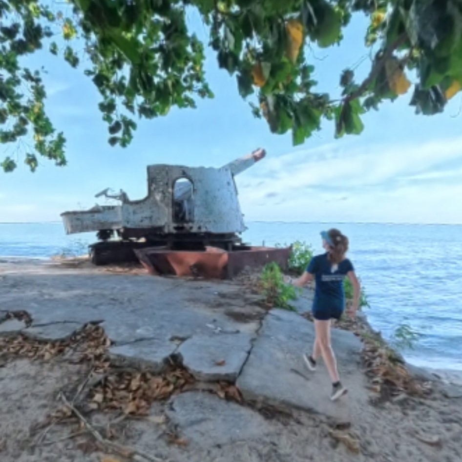 Running in Kiribati in 2025