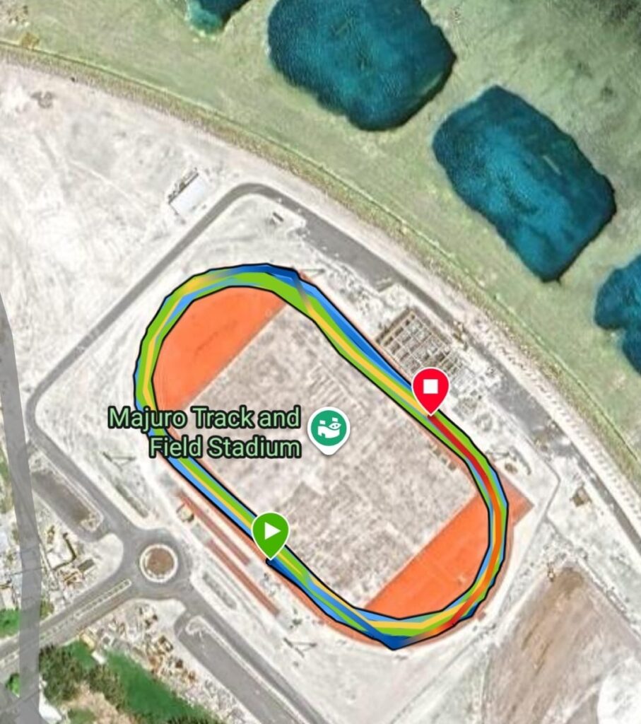Track and Field in Majuro, the Marshall Islands, 