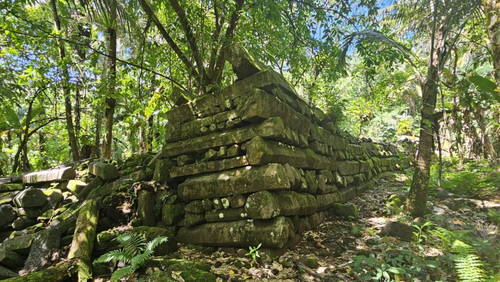 Selected images of Pohnpei in Federated States of Micronesia. Ruins of Nan Madol, a UNESCO Heritage Site.