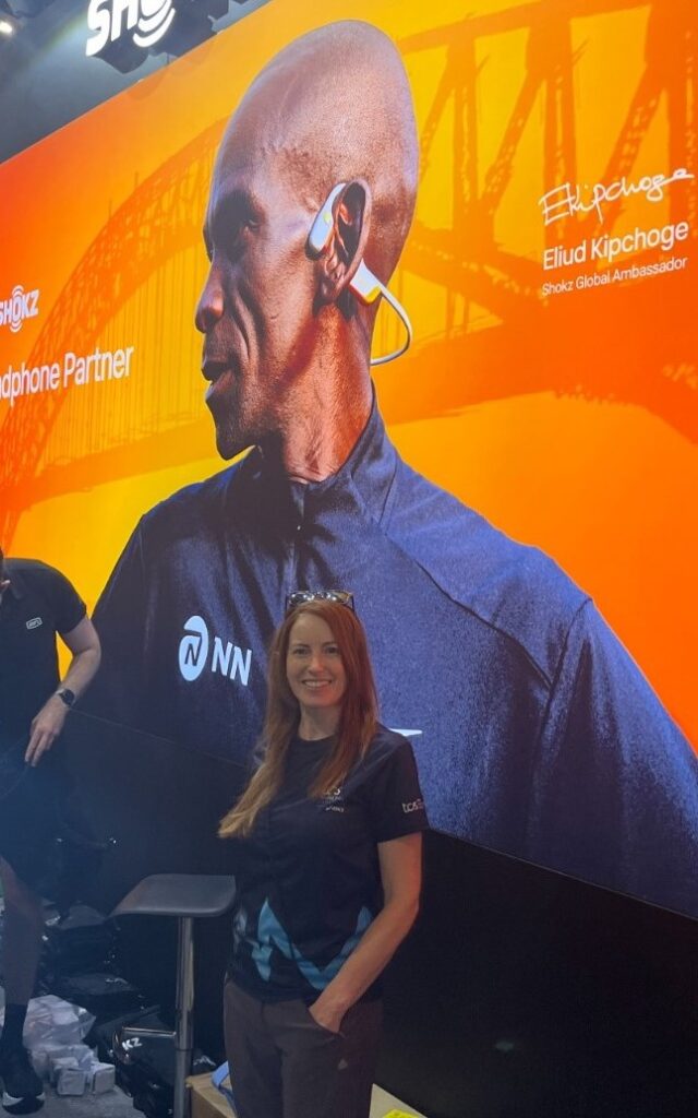 Expo Marathon for Sydney in 2025, a poster with Eliud Kipchoge