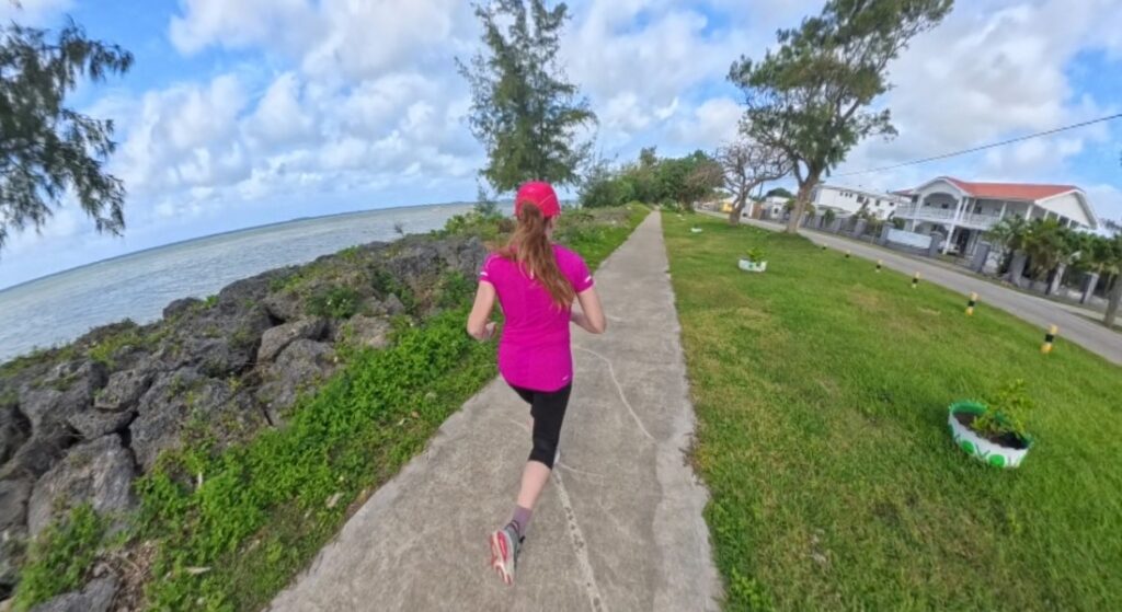 The running ginger running in Tonga