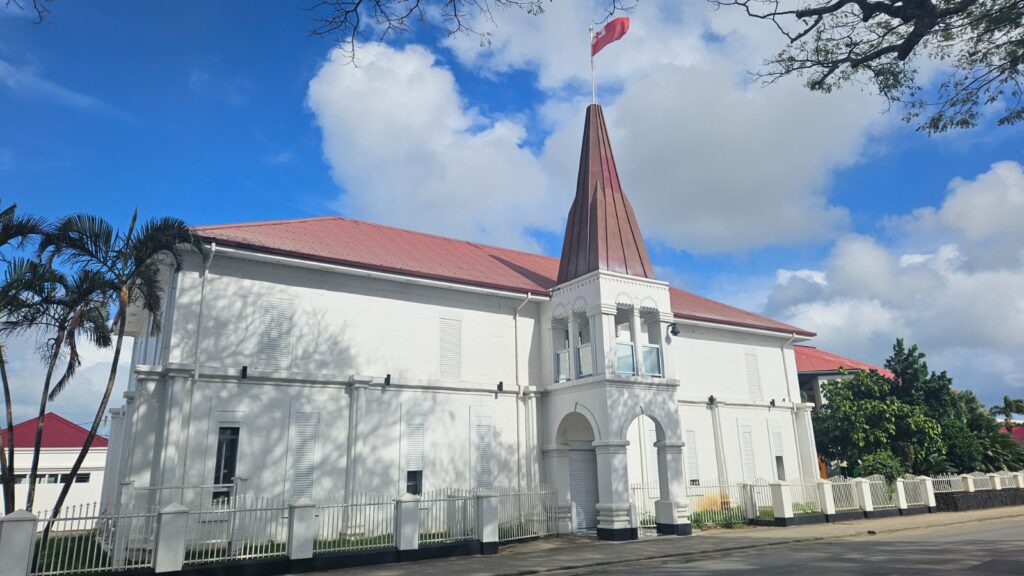 Selected image of Nuku'alofa, the capital of Tonga, in our trip to swim with whales.
