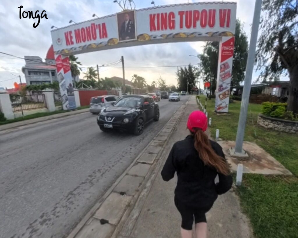 The running ginger running in Tonga in 2025