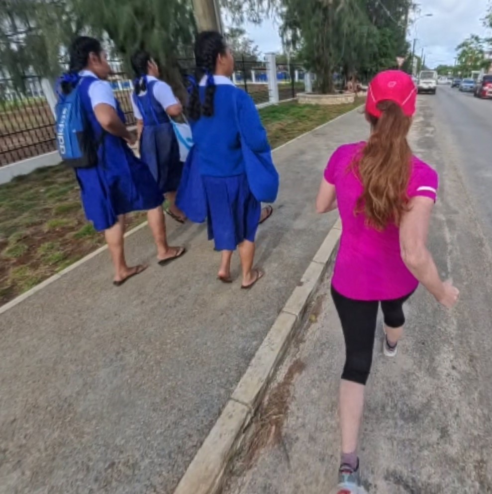 The running ginger running in Tonga, 2025