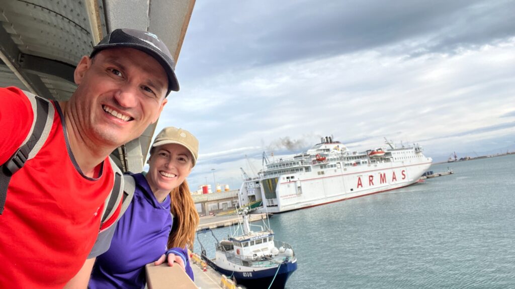 Ferry Motril a Molilla, Naviera Armas, Volcan de Timanfaya