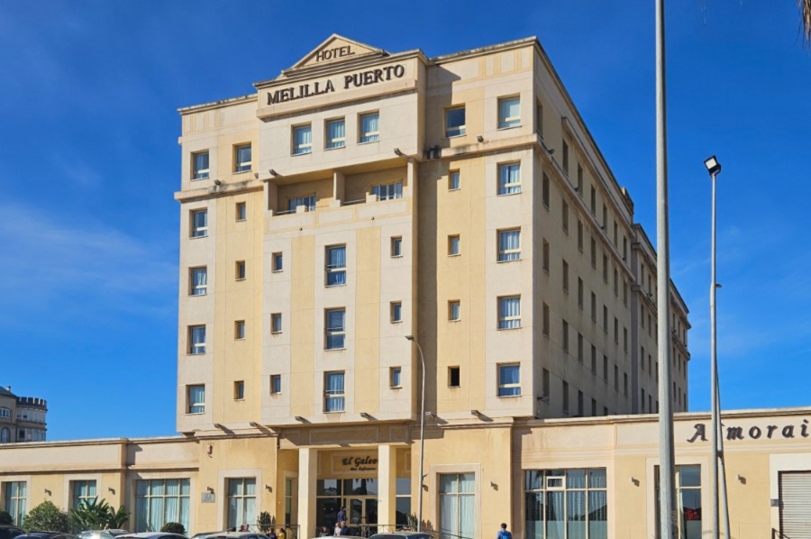 The Race Expo for the Melilla Half Marathon