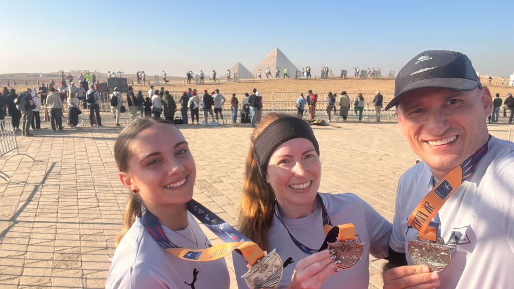 Marakez Pyramids Half Marathon, 10k and 5k in Gizah, Egypt. 