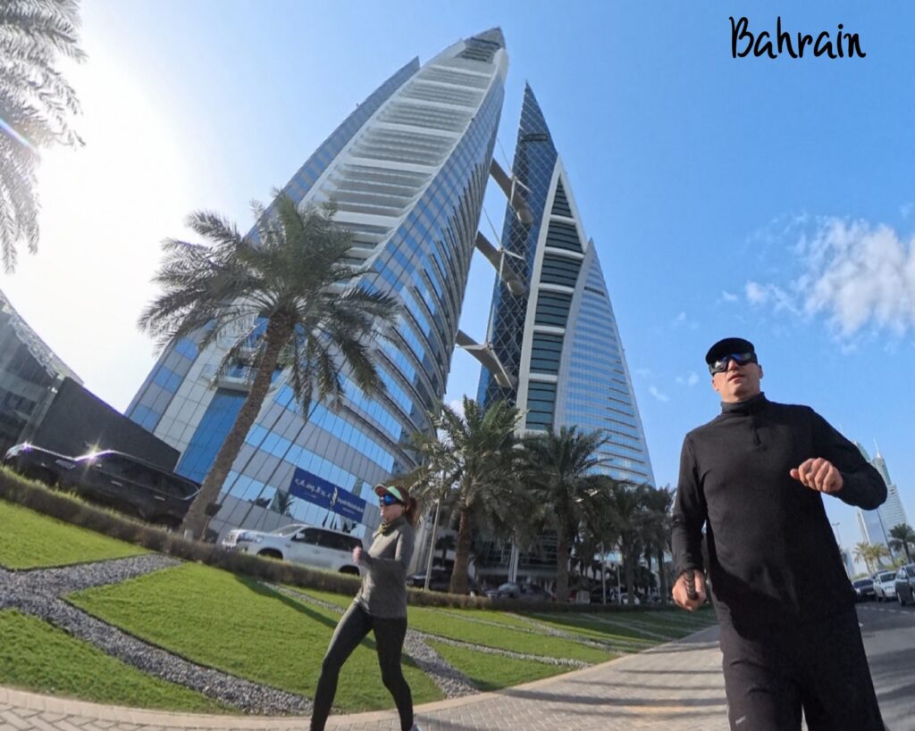 The Running Ginger running in Bahrain in 2026