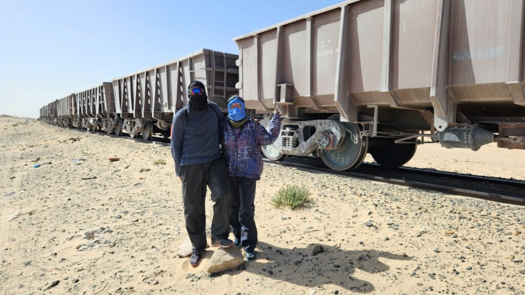 The Iron ore Train in Mauritania in 2026