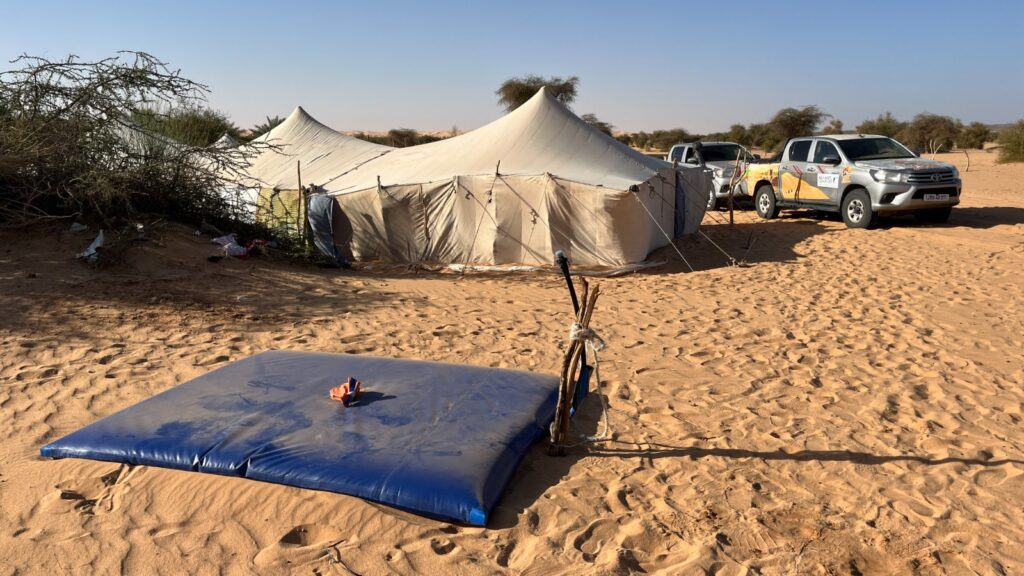 Little villages near Atar and drinking matress for camels in Mauritania in 2026