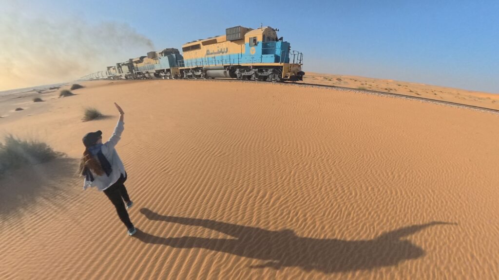 The Iron ore Train in Mauritania in 2026