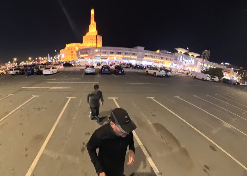 The running ginger running in Doha, Qatar in 2026. Recommended scenic route to run in Qatar. 5k to 15k.